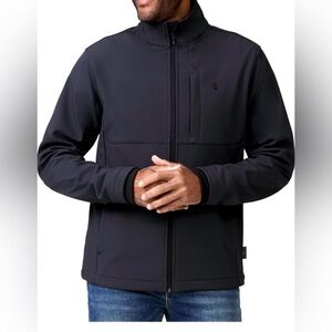 Free Country Men's Softshell Jacket - Navy NWT